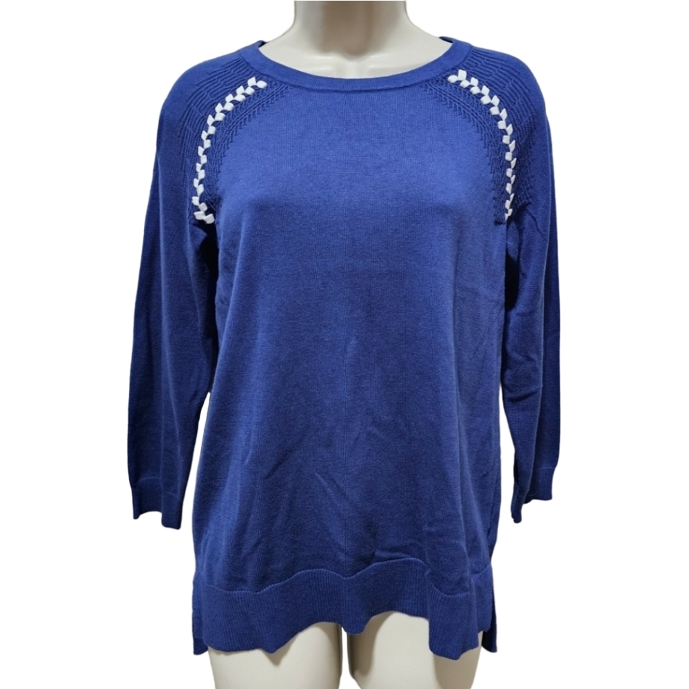 NWT EP New York Navy Blue Golf Sweater